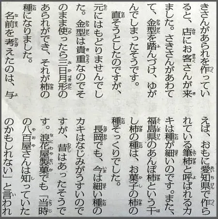 小学生新聞紙面